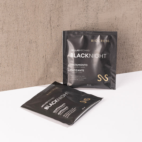 TRATAMIENTO COLOR BLACK NIGHT SACHET 30ml c/u