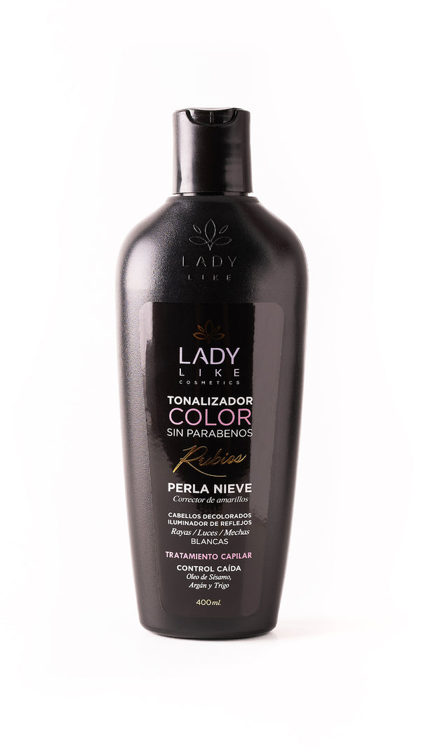 TONALIZADOR PERLA NIEVE LADY LIKE 400ML