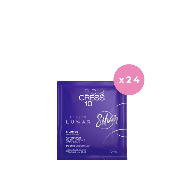 SHAMPOO SILVER EFECTO LUNAR SACHET 30ml c/u