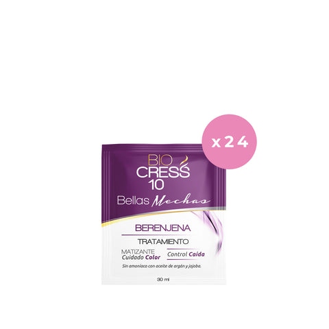 TRATAMIENTO COLOR BERENJENA SACHET 30ml c/u